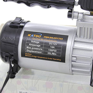 Katsu 451723 pneumatici 12 V auto Van pneumatico compressore d' aria... - Ilgrandebazar