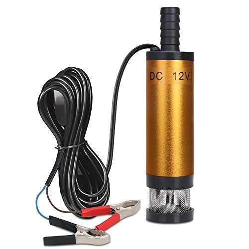 flintronic Pompa Acqua e Olio con Clip, 12V 38mm Sommersa Elettrica...