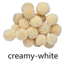 Carica l&#39;immagine nel visualizzatore di Gallery, INVISIKAYAK Craspedia Globosa Materiale Fiore Immortal 40pcs, Creamy-white - Ilgrandebazar