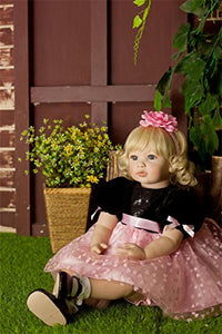 ZIYIUI Bambole Reborn 24'' 60 cm Realistico Baby Dolls Bambino Neonatale...