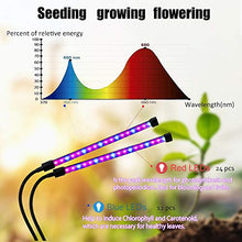 Carica l&#39;immagine nel visualizzatore di Gallery, Lampada per Piante, Directtyteam 36LEDs 18W Pianta Interno Crescita...