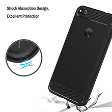 Carica l&#39;immagine nel visualizzatore di Gallery, AICEK Cover Huawei P8 Lite 2017, Nero Custodia 2017 Silicone - Ilgrandebazar