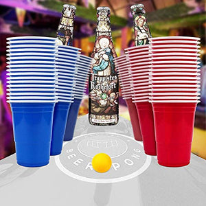 MOZOOSON Festa Tazza Bicchieri 16oz (473ml), Coppe riutilizzabili, Beer Rosso - Ilgrandebazar