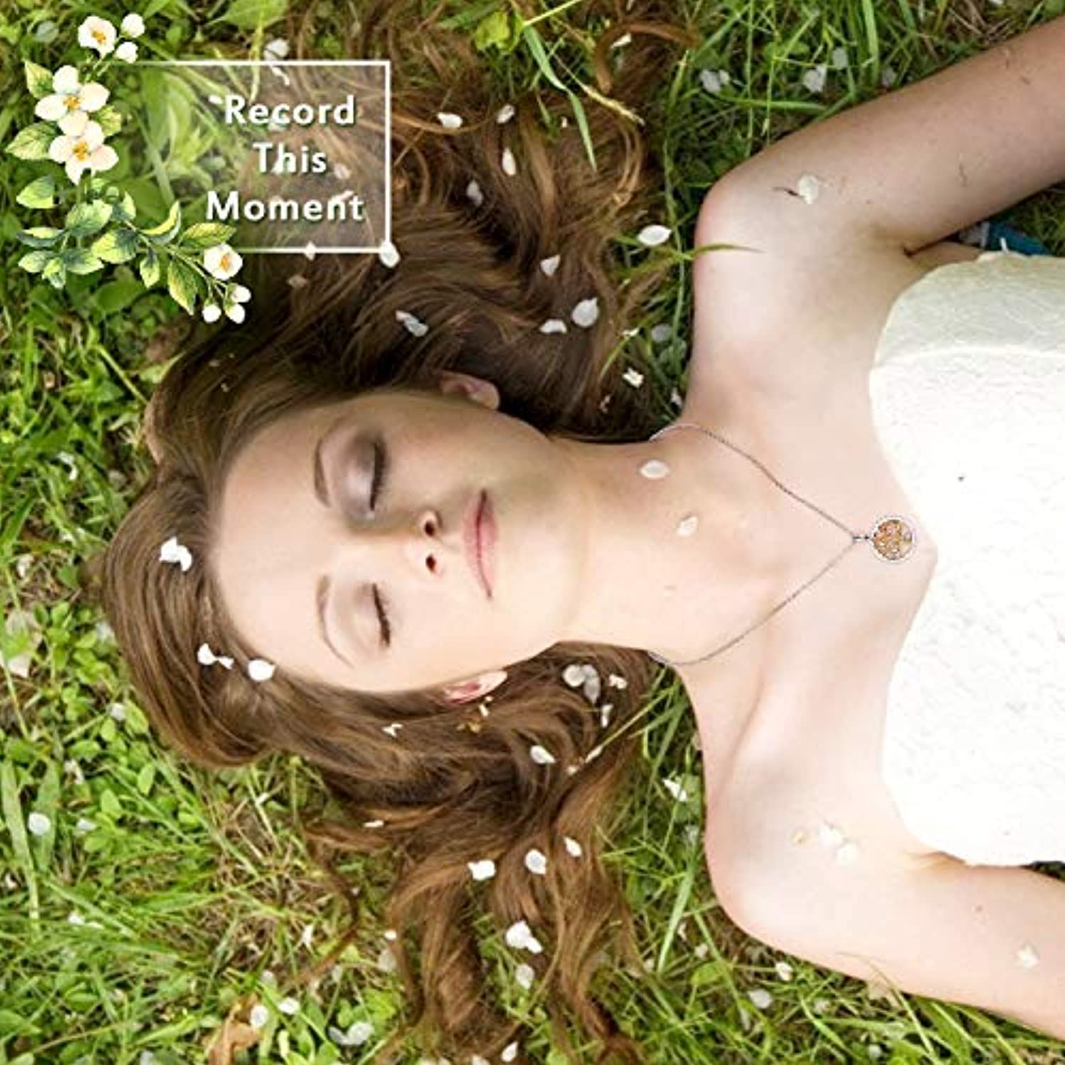 Collana Albero Della Vita In Argento 925 Con Cristalli - Gioiello Donna Regalo Originale Per Mamme E Fidanzate