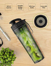 Carica l&#39;immagine nel visualizzatore di Gallery, homgeek Mini Frullatore, Blender Smoothie Maker, Mixer per Frullati, Nero