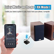 Carica l&#39;immagine nel visualizzatore di Gallery, Trasmettitore Ricevitore Bluetooth 5.0, 2 in 1 Adattatore mini RCA...