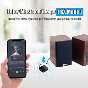 Trasmettitore Ricevitore Bluetooth 5.0, 2 in 1 Adattatore mini RCA...