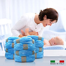 Carica l'immagine nel visualizzatore di Gallery, Baby Lama 12 Ricariche per Mangiapannolini Compatibili con Tommee Tippee Tec, Simplee, Twist and Click - 100% MADE IN ITALY - Mangia Pannolino Sacchetti Igienici Antiodore (12 Ricariche)