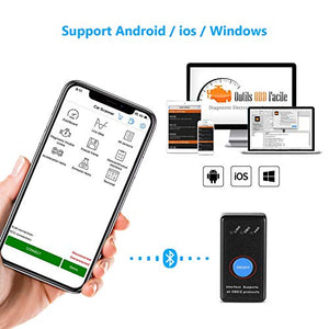OBD2 Bluetooth 4.0, Smaier OBDII Nuova Versione Diagnosi per Auto, Mini... - Ilgrandebazar