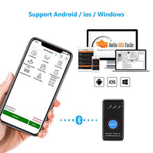 Carica l&#39;immagine nel visualizzatore di Gallery, OBD2 Bluetooth 4.0, Smaier OBDII Nuova Versione Diagnosi per Auto, Mini...