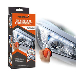Visbella, Kit Professionale per Il ripristino dei fari Fai Manuale, manual-g - Ilgrandebazar