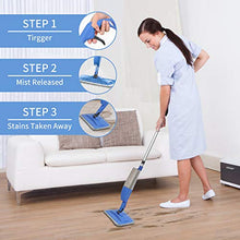Carica l&#39;immagine nel visualizzatore di Gallery, Bellababy Mocio Lavapavimenti, Spray Mop Pavimenti con Un Flacone 1