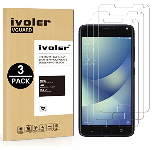 ivoler [3 Pack] Pellicola Vetro Temperato per ASUS Zenfone 4 Max ZC520KL... - Ilgrandebazar