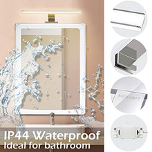 Carica l&#39;immagine nel visualizzatore di Gallery, Lampada Specchio Bagno Led Wowatt Parete 40cm 8W Bianca Calda