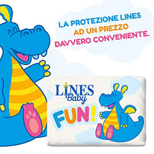 Carica l&#39;immagine nel visualizzatore di Gallery, Lines Baby FUN! Large, 216 pannolini, taglia 4 (8-16 kg) L - Ilgrandebazar