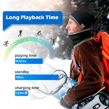 Carica l&#39;immagine nel visualizzatore di Gallery, Regali Uomo Originali Cappello Bluetooth - Idee Regalo Natale Uomo Papà Amiche Regali Gadget Tecnologici Utili, Berretto con Cuffie Bluetooth Musica Sport Invernale Accessori Running Sci Elettronica