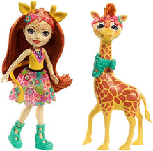 Carica l&#39;immagine nel visualizzatore di Gallery, Enchantimals- Gillian la Giraffa, Bambola e Cucciolo Cavalcabile, FKY74 - Ilgrandebazar