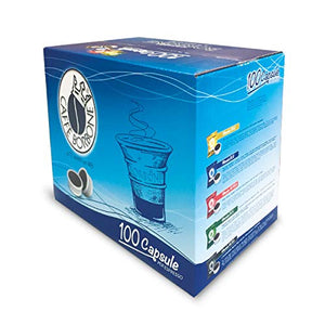 Caffè Borbone Capsula Miscela Blu - Confezione da 100 Capsule - Compatibili... - Ilgrandebazar