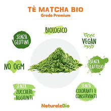 Carica l'immagine nel visualizzatore di Gallery, Tè Verde Matcha Biologico in Polvere [ GRADO PREMIUM ] da 50 grammi. The... - Ilgrandebazar