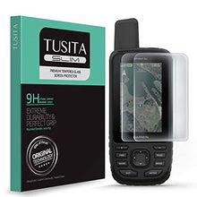 Carica l'immagine nel visualizzatore di Gallery, TUSITA [2-Pezzi] Vetro Temperato per Garmin GPSMAP 66i 66s 66st - Pellicola...
