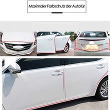 Carica l&#39;immagine nel visualizzatore di Gallery, Guarnizione Porta Auto Gomma Bordo Protettore,16Ft (5M) Chiaro