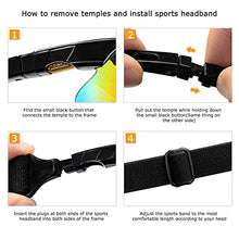 Carica l&#39;immagine nel visualizzatore di Gallery, FREE SOLDIER Occhiali da Sole da Uomo Polarizzati 5 in 1 Occhiale Ciclismo MTB Softair Occhiali Tattici Militari Anti-UV400 Protezione per Ciclismo, Corsa, Pesca, Guida, Sport All&#39;aperto, Blu