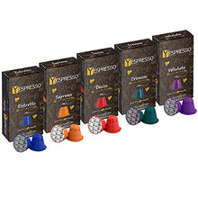 Carica l&#39;immagine nel visualizzatore di Gallery, 100 Capsule NESPRESSO compatibili GRAND CRU - 5 miscele differenti - Ilgrandebazar