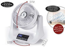 Carica l&#39;immagine nel visualizzatore di Gallery, MACOM Enjoy &amp; Relax 993 Tornado Ventilatore a Doppia Oscillazione Automatica