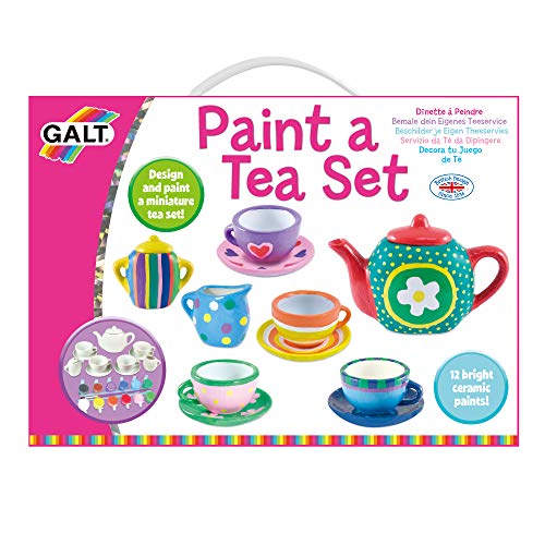 Galt- 3603975 Servizio da Te Dipingere multicolore - Ilgrandebazar