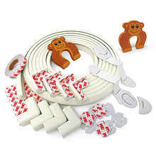 Carica l&#39;immagine nel visualizzatore di Gallery, Paraspigoli bambini AIE + 5 Metri Protezione Spigoli, 8 Bianco / White - Ilgrandebazar