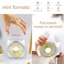 Carica l&#39;immagine nel visualizzatore di Gallery, Mini USB Ventilatore,Ventilatore Piccolo per PC,Ventilatore...