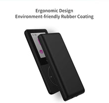 Carica l&#39;immagine nel visualizzatore di Gallery, Lettore MP3 16GB, MP3 Music Player Portatile con Radio FM Registratore per Correre,Audio PlayerDigitale Lossless con Cuffie Espandibile fino a 128 GB Nero E8-Black