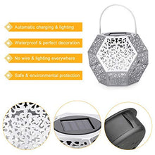 Carica l&#39;immagine nel visualizzatore di Gallery, Lanterna Solare da Giardino GolWof LED Luci...