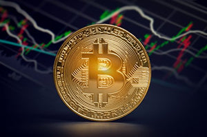 1x Moneta Bitcoin con placcatura in Oro 24 carati | Vero Pezzo da Collezione... - Ilgrandebazar