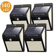Carica l&#39;immagine nel visualizzatore di Gallery, Luci solari per esterni, 140 LED, Litogo, versione 2020, esterni con...