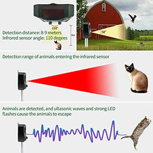 Carica l&#39;immagine nel visualizzatore di Gallery, STCLIFE Repellente Gatti Ultrasuoni Energia Solare Impermeabile a 1pacco