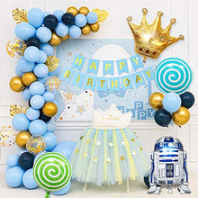 Carica l'immagine nel visualizzatore di Gallery, MMTX Palloncini Festa Decorazioni Compleanno Ragazzo Robot Spaziale di...