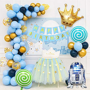 Confezione da 10 palloncini 4D a forma di razzo, per feste di