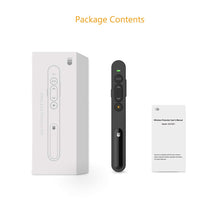 Carica l&#39;immagine nel visualizzatore di Gallery, Puntatore, Doosl Presentatore Wireless per Presentazioni Powerpoint, Nero