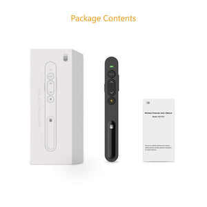 Puntatore, Doosl Presentatore Wireless per Presentazioni Powerpoint, Nero