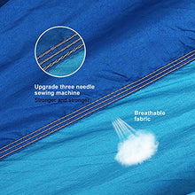 Carica l&#39;immagine nel visualizzatore di Gallery, Sooair Amaca da Campeggio, Viaggio carico 300 kg, 260 x140 cm, Blu