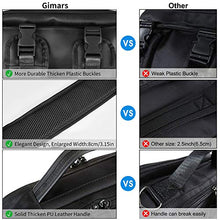 Carica l&#39;immagine nel visualizzatore di Gallery, Gimars Upgrade Design 3 in 1 Zaino Messenger Bag per Computer Portatile Nero
