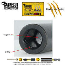 Carica l&#39;immagine nel visualizzatore di Gallery, SabreCut, Set di 2 porta punte magnetici professionali SCRK1 da 60 mm e 152...