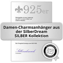 Carica l&#39;immagine nel visualizzatore di Gallery, SilberDream FC690 Ciondolo in argento 925 a forma di bicicletta, argento... - Ilgrandebazar