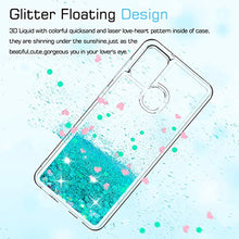 Carica l'immagine nel visualizzatore di Gallery, LeYi per Cover Samsung Galaxy A21S Custodia Glitter con HD Turquoise
