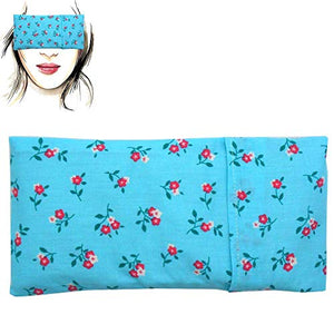 Cuscino per occhi "Pack Duo - Green" (1 ripieno e 2 federe lavabili) | Semi... - Ilgrandebazar