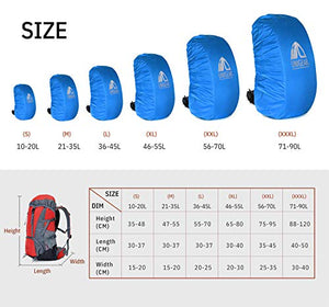 Unigear Coprizaino Antipioggia, Parapioggia per Zaino M(30~40L), Blu