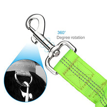 Carica l'immagine nel visualizzatore di Gallery, Zellar Cintura di Sicurezza per Cani, Regolabile in Nylon 2pcs, nero+verde