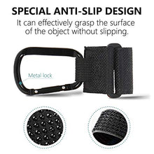 Carica l&#39;immagine nel visualizzatore di Gallery, Ganci per Passeggino, 4 Pezzi multiuso gancio clip passeggino carrozzina...