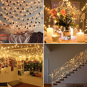 Catene Luminose 12m, OMERIL Luci Stringa 120 LEDs Illuminazione Giardino con... - Ilgrandebazar